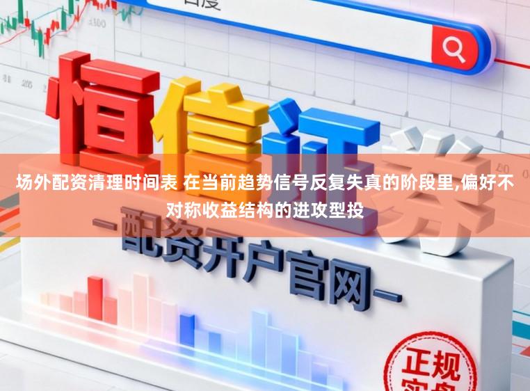 场外配资清理时间表 在当前趋势信号反复失真的阶段里,偏好不对称收益结构的进攻型投